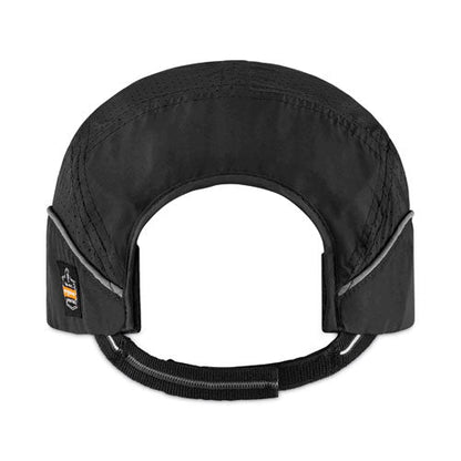 Skullerz 8965 Lightweight Bump Cap Hat With Led Lighting, Short Brim, Black, Ships In 1-3 Business Days