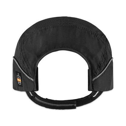 Skullerz 8965 Lightweight Bump Cap Hat With Led Lighting, Long Brim, Black, Ships In 1-3 Business Days