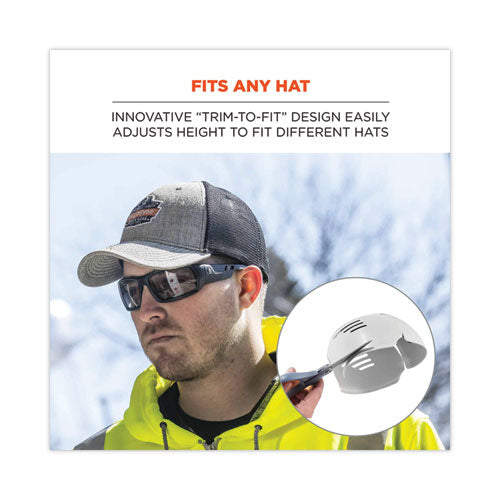 Skullerz 8945 Universal Bump Cap Insert, Gray, Ships In 1-3 Business Days