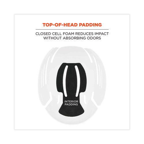 Skullerz 8945 Universal Bump Cap Insert, Gray, Ships In 1-3 Business Days