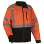 Glowear 8351 Class 3 Hi-vis Windbreaker Water-resistant Jacket, 2x-large, Orange, Ships In 1-3 Business Days
