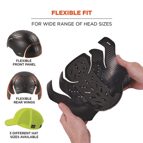 Skullerz 8947 Lightweight Baseball Hat And Bump Cap Insert, X-small/small, Lime, Ships In 1-3 Business Days