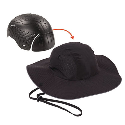 Skullerz 8957 Lightweight Ranger Hat And Bump Cap Insert, X-small/small, Black, Ships In 1-3 Business Days