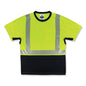 Glowear 8283bk Class 2 Lightweight Performance Hi-vis T-shirt, Polyester, 3x-large, Lime, Ships In 1-3 Business Days