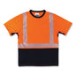 Glowear 8283bk Class 2 Lightweight Performance Hi-vis T-shirt, Polyester, 4x-large, Orange, Ships In 1-3 Business Days