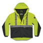 Glowear 8275 Class 2 Heavy-duty Hi-vis Workwear Sherpa Jacket, 4x-large, Lime, Ships In 1-3 Business Days