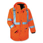 Glowear 8385 Class 3 Hi-vis 4-in-1 Jacket, Medium, Orange, Ships In 1-3 Business Days