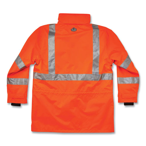 Glowear 8385 Class 3 Hi-vis 4-in-1 Jacket, 2x-large, Orange, Ships In 1-3 Business Days