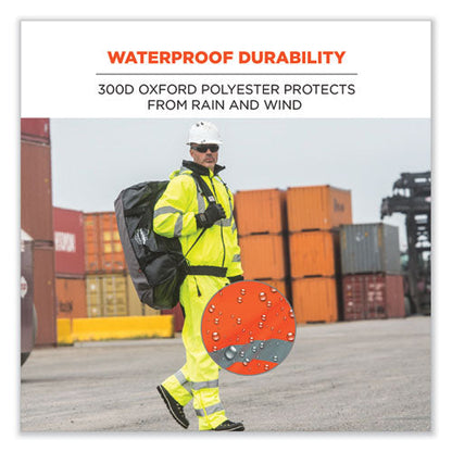Glowear 8915 Class E Hi-vis Rain Pants, X-large, Orange, Ships In 1-3 Business Days