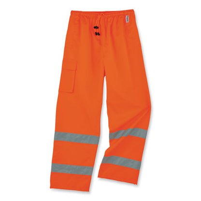 Glowear 8915 Class E Hi-vis Rain Pants, 2x-large, Orange, Ships In 1-3 Business Days