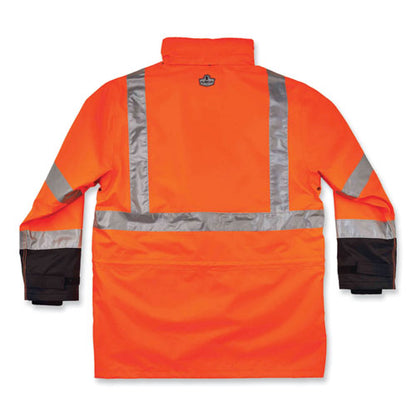 Glowear 8388 Class 3/2 Hi-vis Thermal Jacket Kit, X-large, Orange, Ships In 1-3 Business Days
