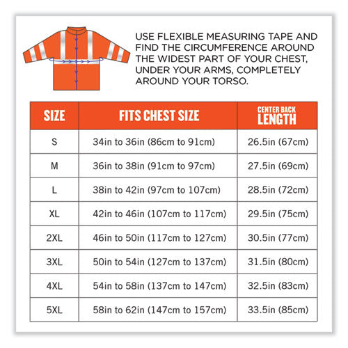 Glowear 8377 Class 3 Hi-vis Quilted Bomber Jacket, Orange, X-large, Ships In 1-3 Business Days
