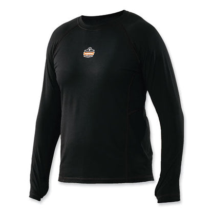 N-ferno 6435 Midweight Long Sleeve Base Layer Shirt, Medium, Black, Ships In 1-3 Business Days