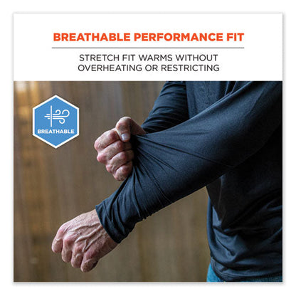 N-ferno 6435 Midweight Long Sleeve Base Layer Shirt, Medium, Black, Ships In 1-3 Business Days