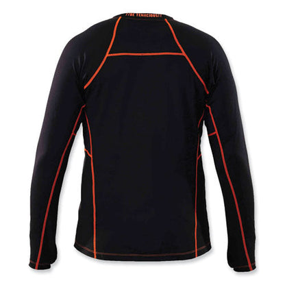 N-ferno 6435 Midweight Long Sleeve Base Layer Shirt, Medium, Black, Ships In 1-3 Business Days