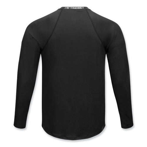 N-ferno 6436 Long Sleeve Lightweight Base Layer Shirt, Medium, Black, Ships In 1-3 Business Days