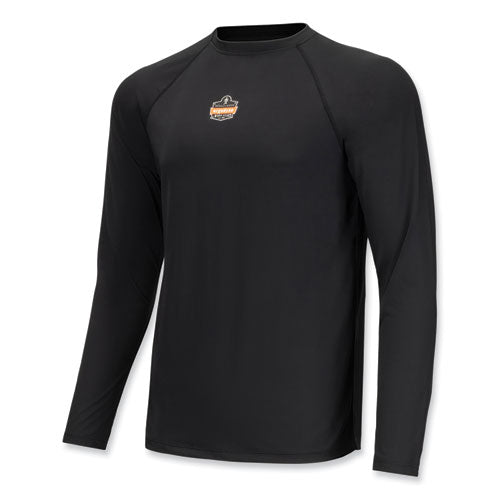 N-ferno 6436 Long Sleeve Lightweight Base Layer Shirt, Large, Black, Ships In 1-3 Business Days