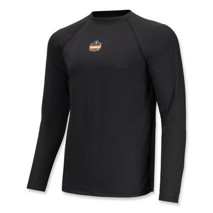 N-ferno 6436 Long Sleeve Lightweight Base Layer Shirt, Large, Black, Ships In 1-3 Business Days