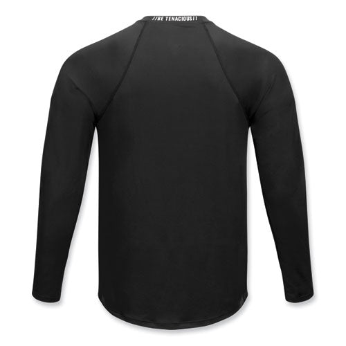 N-ferno 6436 Long Sleeve Lightweight Base Layer Shirt, X-large, Black, Ships In 1-3 Business Days