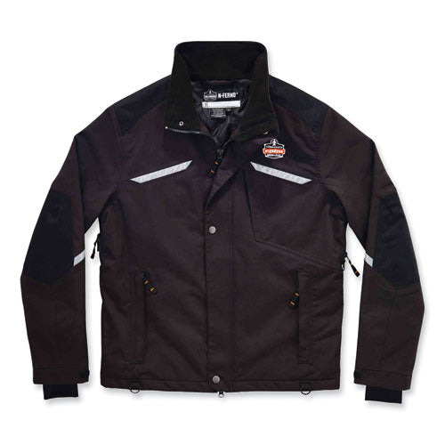 N-ferno 6466 Thermal Jacket With 500d Nylon Shell, Small, Black, Ships In 1-3 Business Days