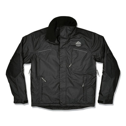 N-ferno 6467 Winter Work Jacket With 300d Polyester Shell, Small, Black, Ships In 1-3 Business Days