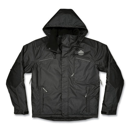 N-ferno 6467 Winter Work Jacket With 300d Polyester Shell, Small, Black, Ships In 1-3 Business Days