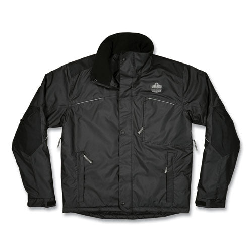 N-ferno 6467 Winter Work Jacket With 300d Polyester Shell, Large, Black, Ships In 1-3 Business Days