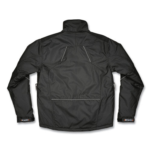 N-ferno 6467 Winter Work Jacket With 300d Polyester Shell, 3x-large, Black, Ships In 1-3 Business Days