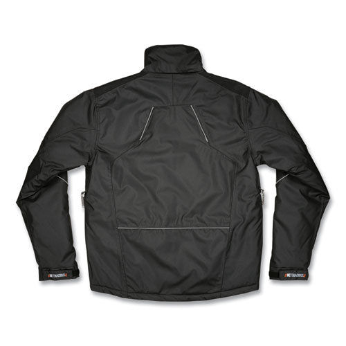 N-ferno 6467 Winter Work Jacket With 300d Polyester Shell, 4x-large, Black, Ships In 1-3 Business Days