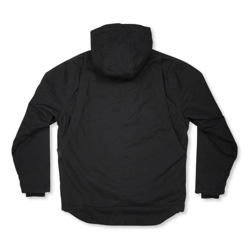 N-ferno 6468 Duck Canvas Work Jacket, Large, Black, Ships In 1-3 Business Days