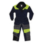 N-ferno 6475 Insulated Freezer Coverall, X-large, Navy, Ships In 1-3 Business Days