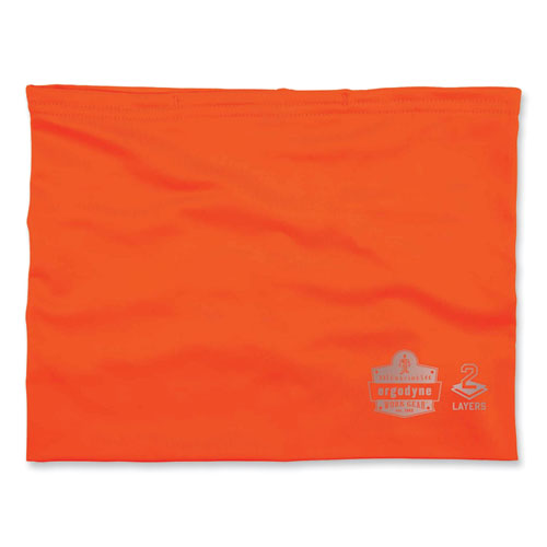 Chill-its 6489 2-layer Cooling Performance Knit Multi-band, Polyester/spandex, L/xl, Hivis Orange, Ships In 1-3 Business Days