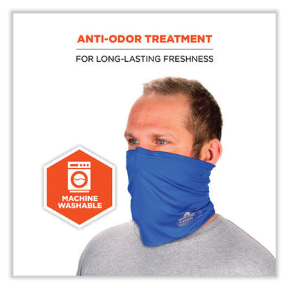 Chill-its 6489 2-layer Cooling Performance Knit Multi-band, Polyester/spandex, Large/xl, Blue, Ships In 1-3 Business Days