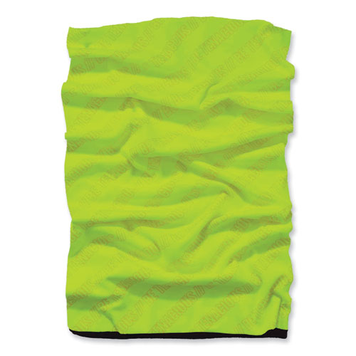 N-ferno 6491 Reversible Thermal Fleece + Poly Multi-band, One Size Fits Most, Lime, Ships In 1-3 Business Days