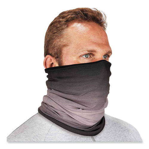 N-ferno 6491 Reversible Thermal Fleece + Poly Multi-band, One Size Fits Most, Light Gray Fade, Ships In 1-3 Business Days