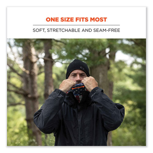 N-ferno 6491 Reversible Thermal Fleece + Poly Multi-band, One Size Fits Most, Light Gray Fade, Ships In 1-3 Business Days