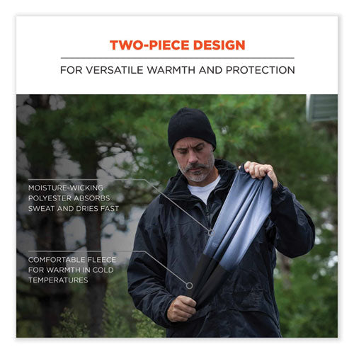 N-ferno 6492 2-piece Thermal Fleece + Poly Multi-band, One Size Fits Most, American Flag, Ships In 1-3 Business Days