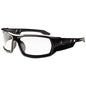 Skullerz Odin Safety Glasses, Black Frame/clear Lens, Anti-fog, Nylon/polycarb, Ships In 1-3 Business Days