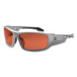 Skullerz Odin Safety Glasses, Matte Gray Nylon Impact Frame, Polarized Polycarbonate Lens, Ships In 1-3 Business Days