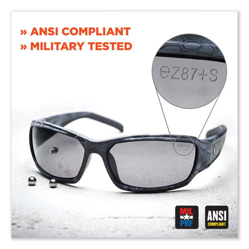 Skullerz Odin Safety Glasses, Kryptek Typhon Nylon Impact Frame, Clear Polycarbonate Lens, Ships In 1-3 Business Days