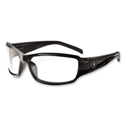 Skullerz Thor Safety Glasses, Black Nylon Impact Frame, Clear Polycarbonate Lens, Ships In 1-3 Business Days