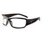 Skullerz Thor Safety Glasses, Black Nylon Impact Frame, Clear Polycarbonate Lens, Ships In 1-3 Business Days