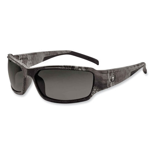 Skullerz Thor Safety Glasses, Kryptek Tyhpon Nylon Impact Frame, Polarized Smoke Polycarb Lens, Ships In 1-3 Business Days