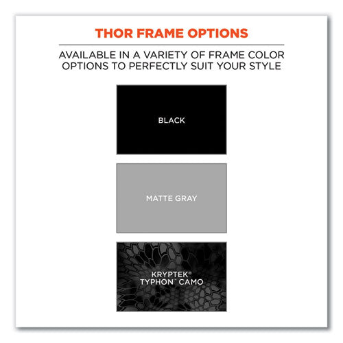 Skullerz Thor Safety Glasses, Kryptek Tyhpon Nylon Impact Frame, Polarized Smoke Polycarb Lens, Ships In 1-3 Business Days