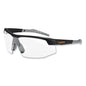 Skullerz Skoll Safety Glasses, Matte Black Nylon Impact Frame, Clear Polycarbonate Lens, Ships In 1-3 Business Days