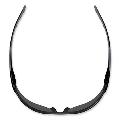 Skullerz Saga Frameless Safety Glasses, Black Nylon Impact Frame, Anti-fog Smoke Polycarb Lens, Ships In 1-3 Business Days