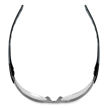 Skullerz Saga Frameless Safety Glasses, Black Nylon Impact Frame, Indoor/outdoor Polycarb Lens, Ships In 1-3 Business Days