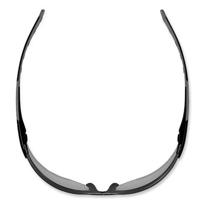 Skullerz Saga Frameless Safety Glasses, Black Nylon Impact Frame, Antifog Indr/outdr Polycarb Lens,ships In 1-3 Business Days