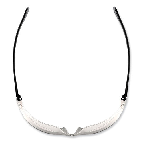 Skullerz Vali Frameless Safety Glasses, Matte Black Nylon Impact Frame, Clear Polycarbonate Lens, Ships In 1-3 Business Days