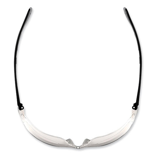 Skullerz Vali Frameless Safety Glasses, Black Nylon Impact Frame, Anti-fog Clear Polycarb Lens, Ships In 1-3 Business Days